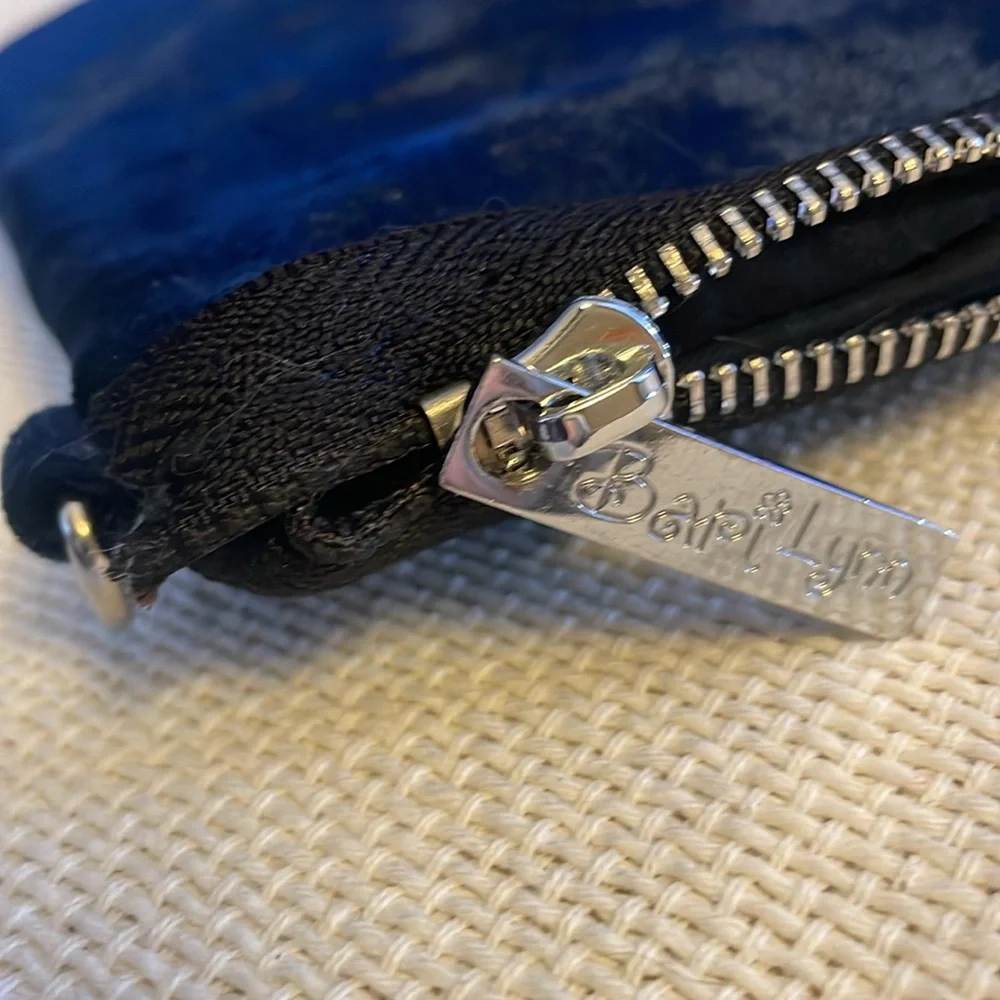 Velvet Blue Wristlet/Crossbody
